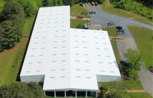 after photo of a roof